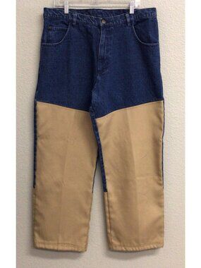 SCHEELS OUTFITTERS Mens Jeans Brush Guard Outdoor 36 X 30